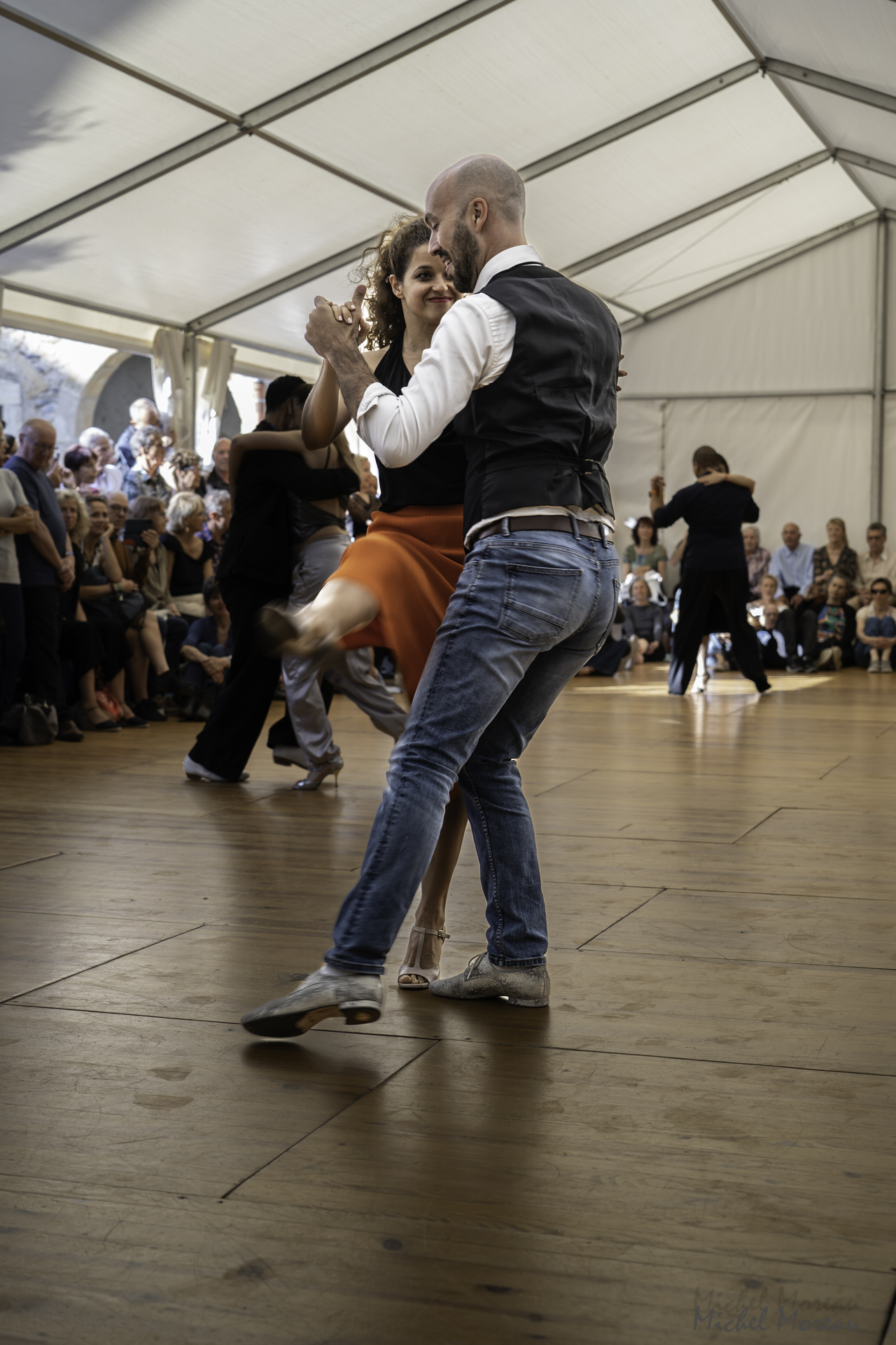 Michel MOREAU au 18ème Festival de Tango Saint Geniez d'Olt